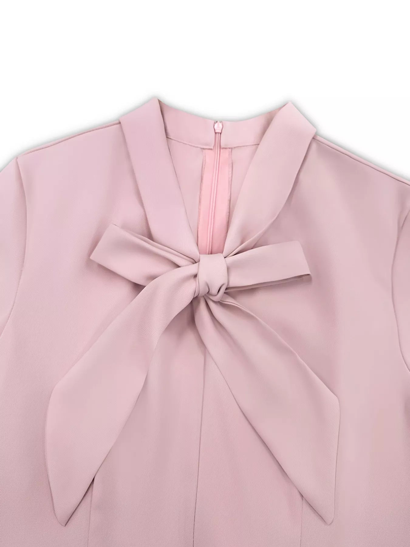 Bow - Knot Long Sleeve Mermaid Dress - FLORENTINE IRIS