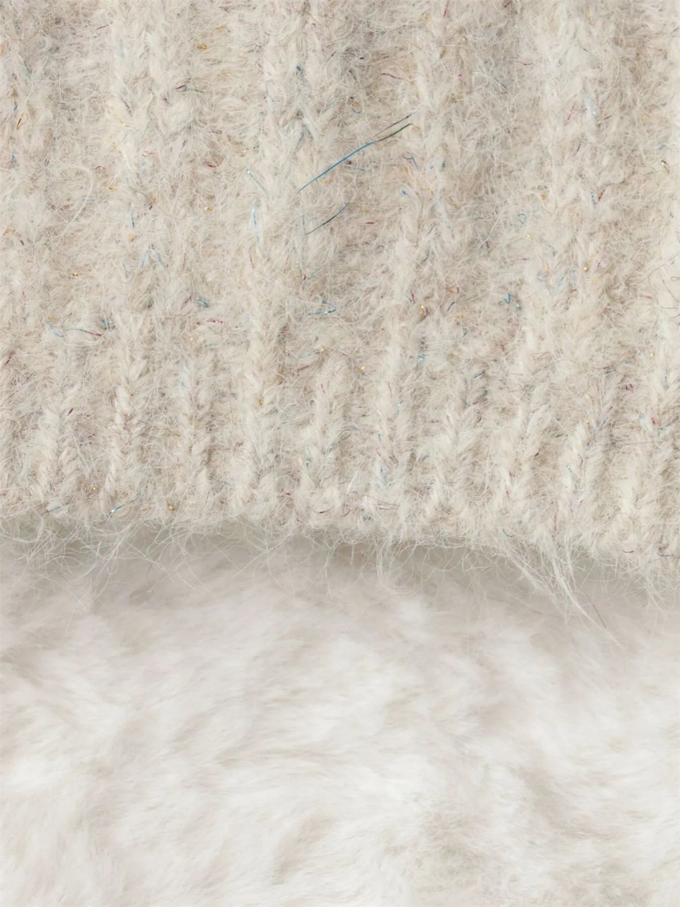 Cable Knit Button - Up Cardigan - FLORENTINE IRIS