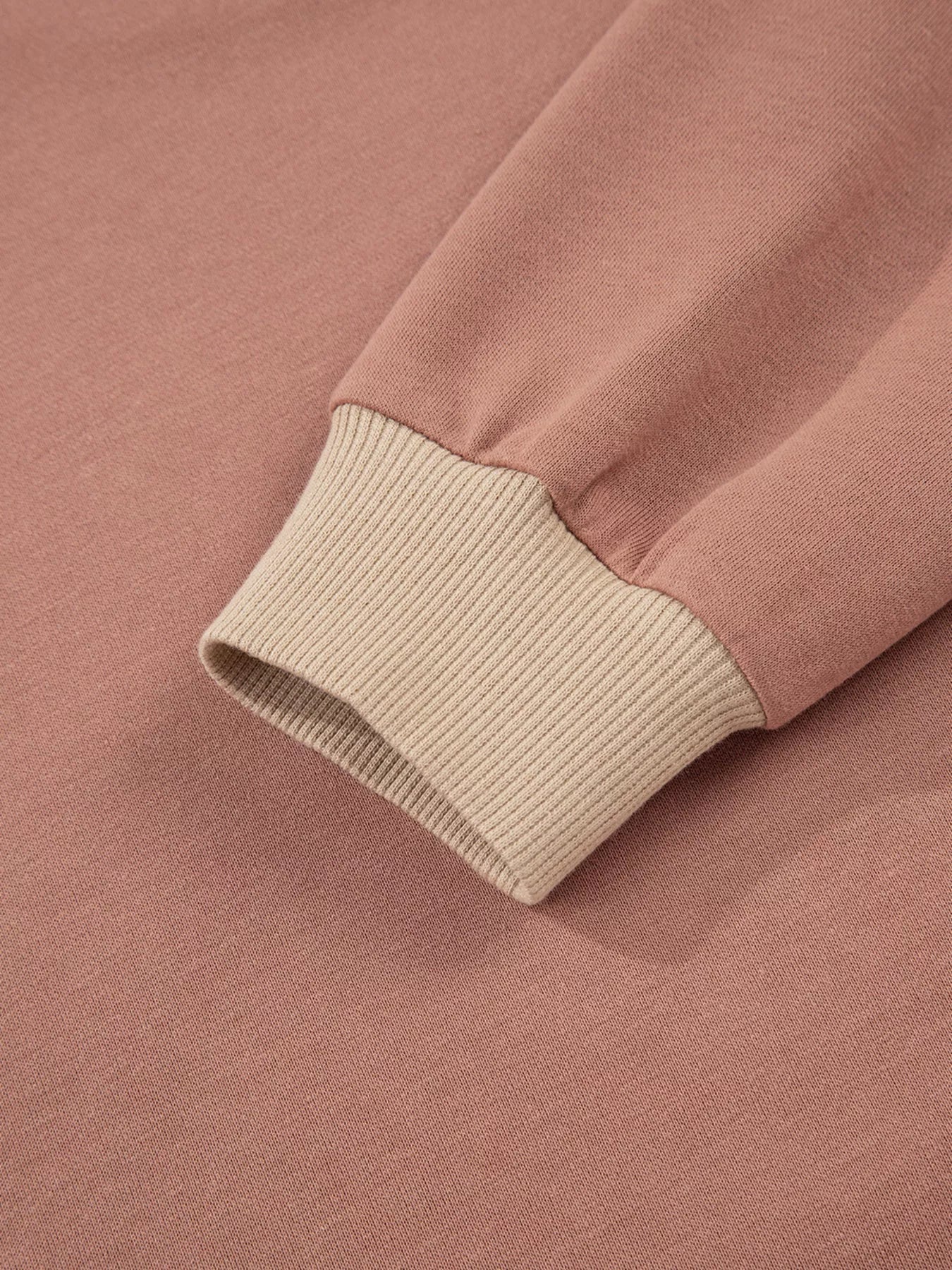 Color Block Long Sleeve Crop Top Drawstring Pant Set - FLORENTINE IRIS