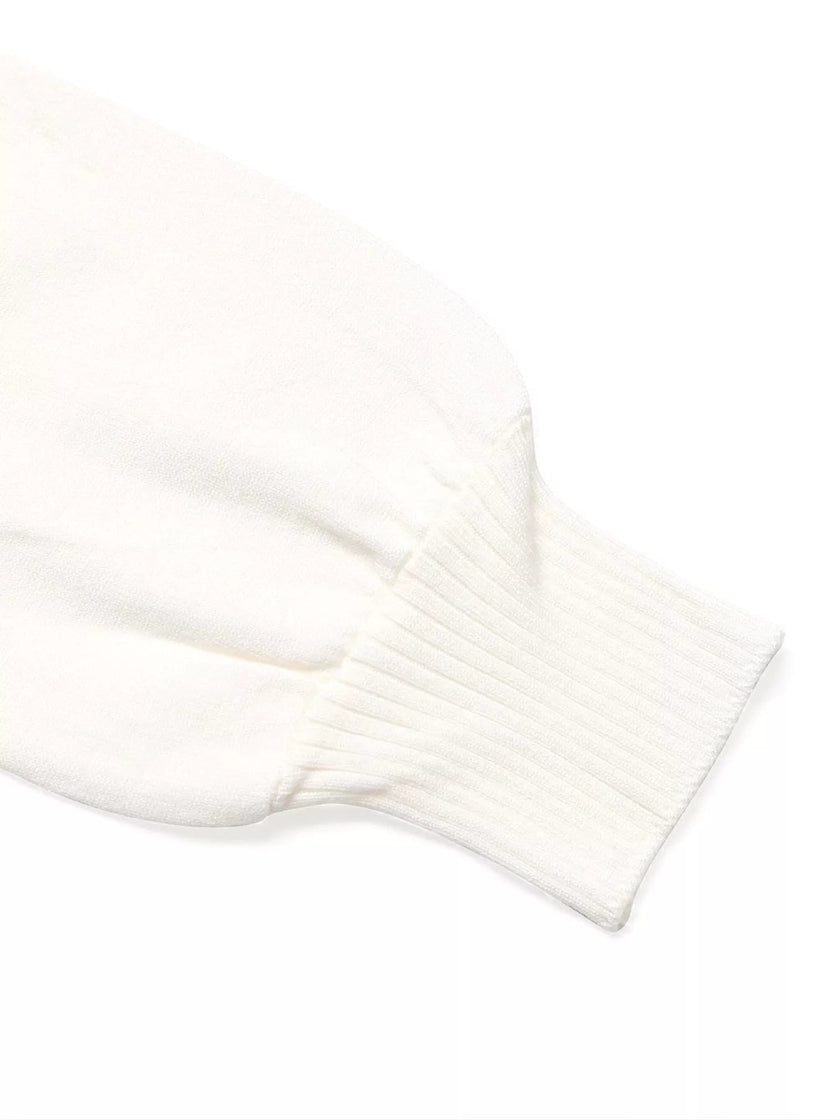 Color Block V - Neck Sweater - FLORENTINE IRIS