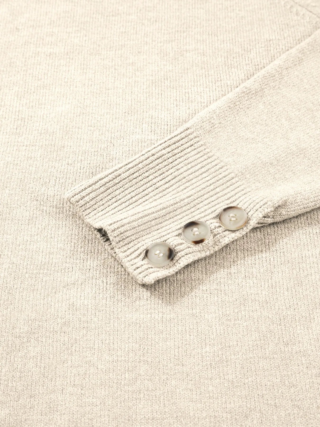 Crew Neck Long Sleeve Sweater - FLORENTINE IRIS