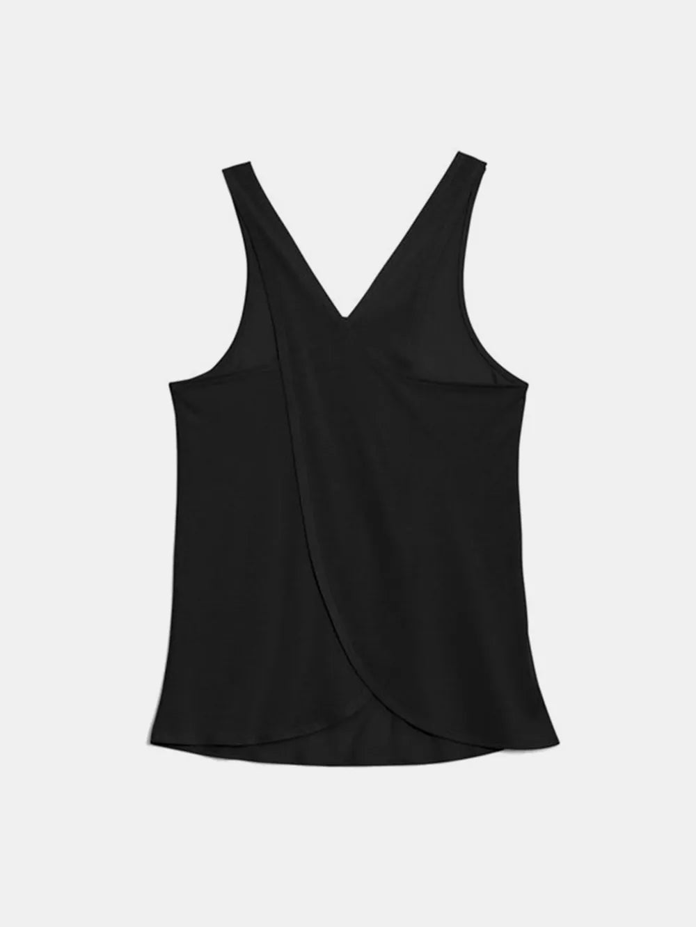 Crisscross Scoop Neck Active Tank - FLORENTINE IRIS