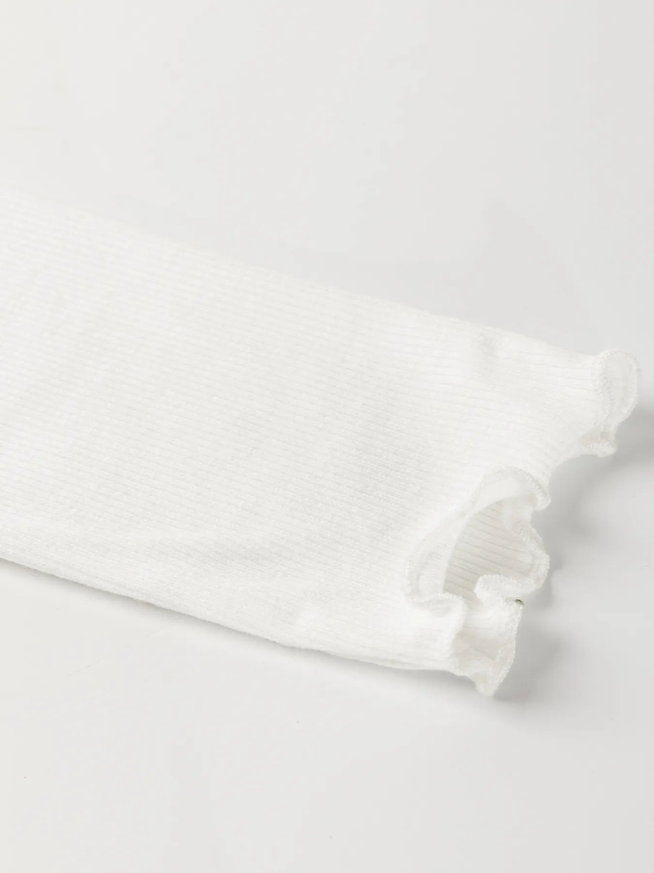 Exposed Seam Slim Fit Long Sleeve Top - FLORENTINE IRIS