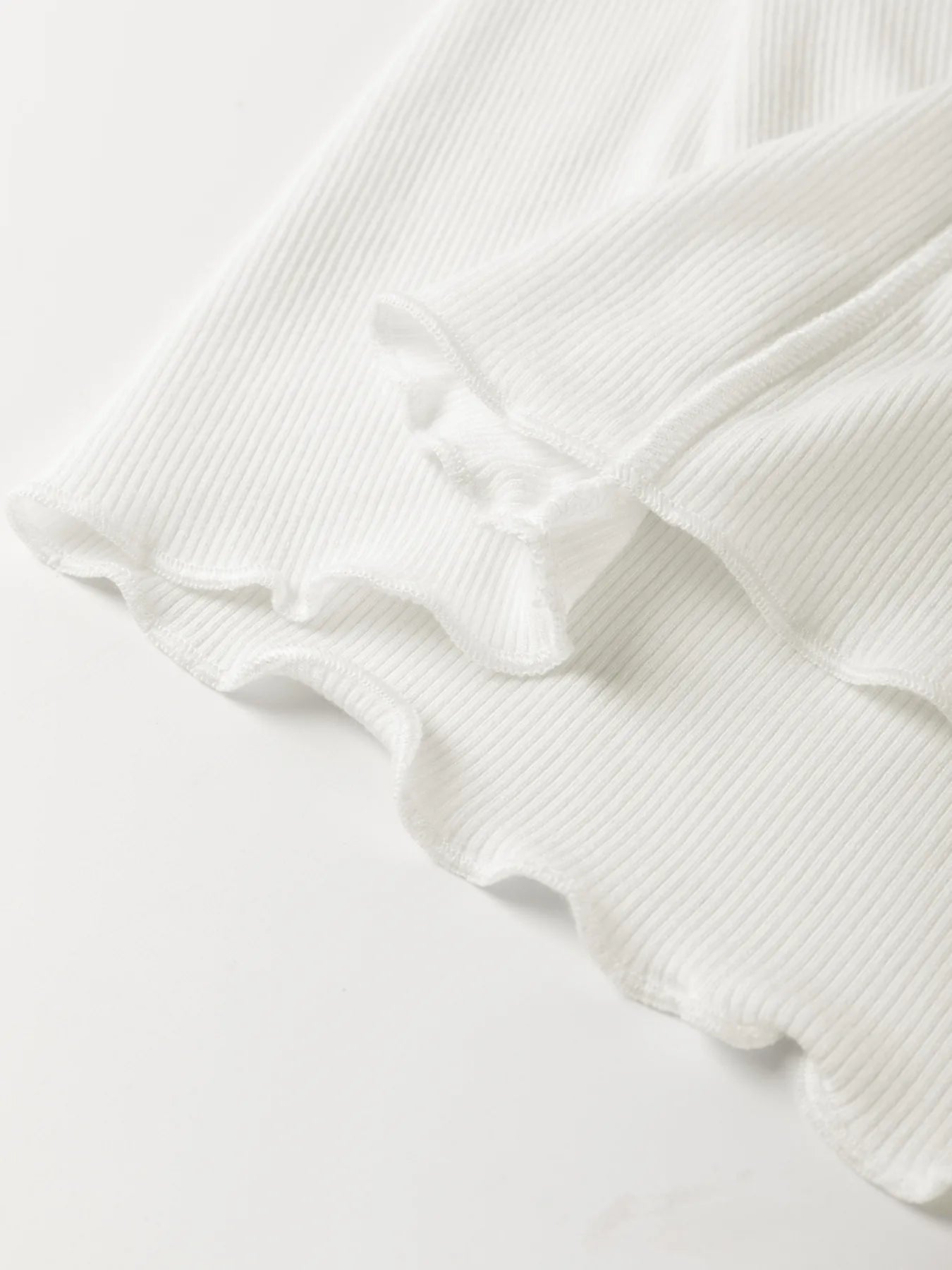 Exposed Seam Slim Fit Long Sleeve Top - FLORENTINE IRIS