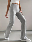 High Waist Flare Pants - FLORENTINE IRIS