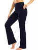 High - Waisted Yoga Pants with Pockets - FLORENTINE IRIS