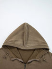 Kangaroo Pocket Baggy Hoodie - FLORENTINE IRIS