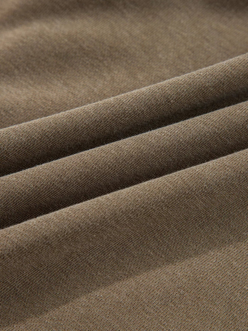 Kangaroo Pocket Baggy Hoodie - FLORENTINE IRIS