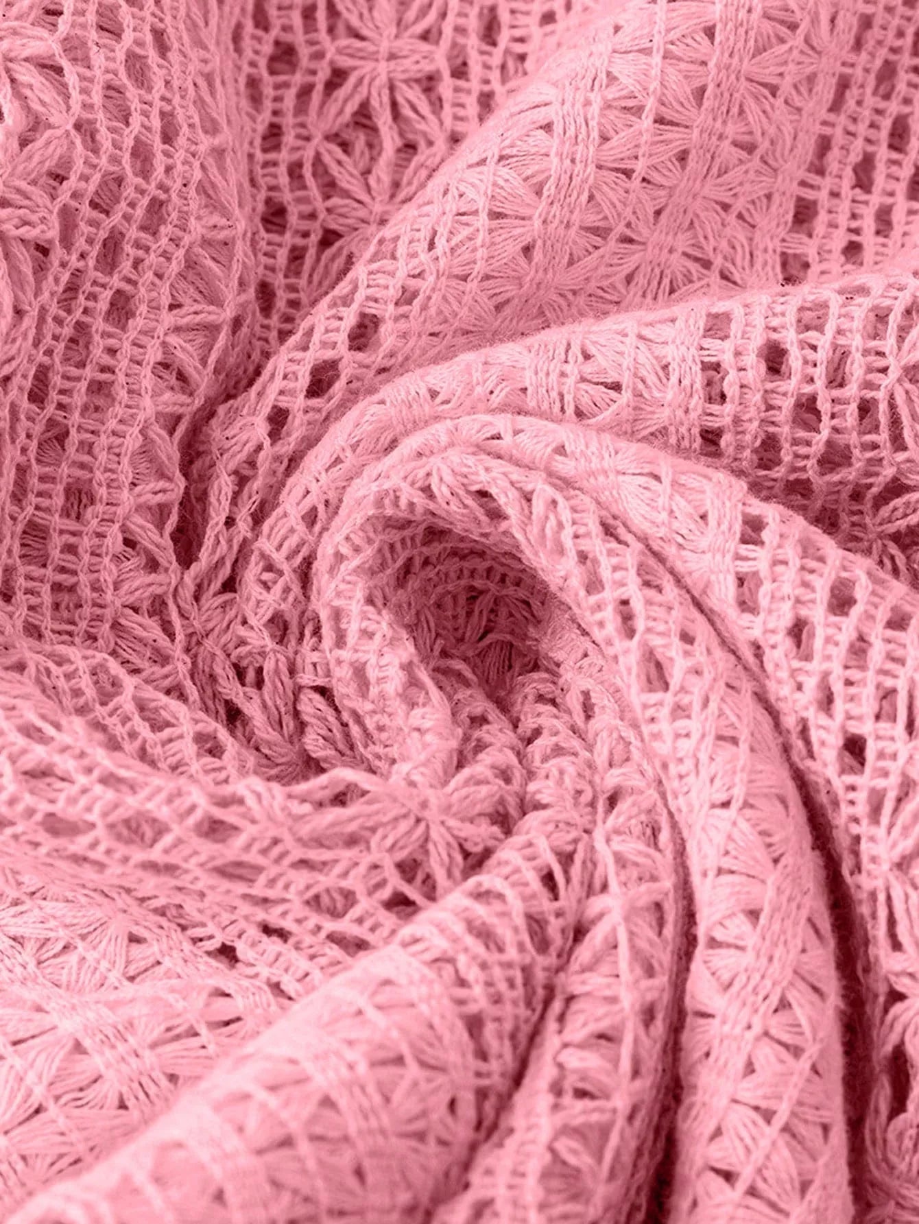 Lace Notched Long Sleeve Shirt - FLORENTINE IRIS