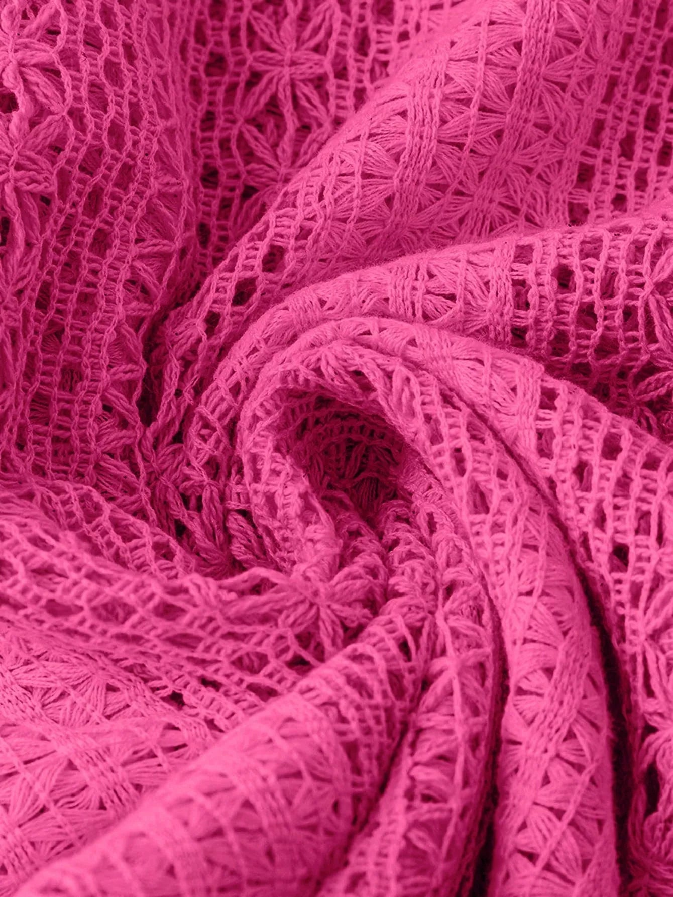 Lace Notched Long Sleeve Shirt - FLORENTINE IRIS