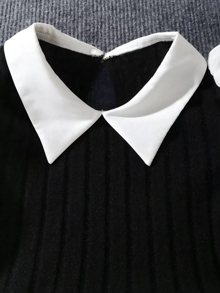 Long Sleeve Peplum Top and Pants Set - FLORENTINE IRIS