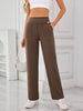 Lovelet High Waist Active Pants with Pockets - FLORENTINE IRIS