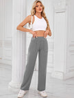 Lovelet High Waist Active Pants with Pockets - FLORENTINE IRIS