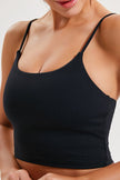 Millennia Feel Like Skin Scoop Neck Sports Cami - FLORENTINE IRIS
