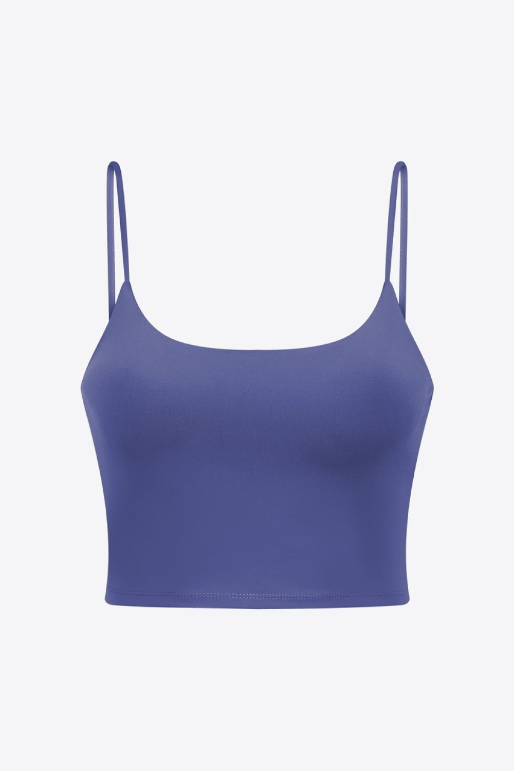 Millennia Feel Like Skin Scoop Neck Sports Cami - FLORENTINE IRIS