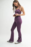MONO B Seamless Solid Cami - FLORENTINE IRIS