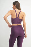 MONO B Seamless Solid Cami - FLORENTINE IRIS