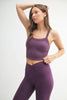 MONO B Seamless Solid Cami - FLORENTINE IRIS