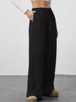 Relaxed Fit Wide Leg Pants - FLORENTINE IRIS