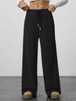 Relaxed Fit Wide Leg Pants - FLORENTINE IRIS