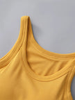 Round Neck Tank with Bra - FLORENTINE IRIS
