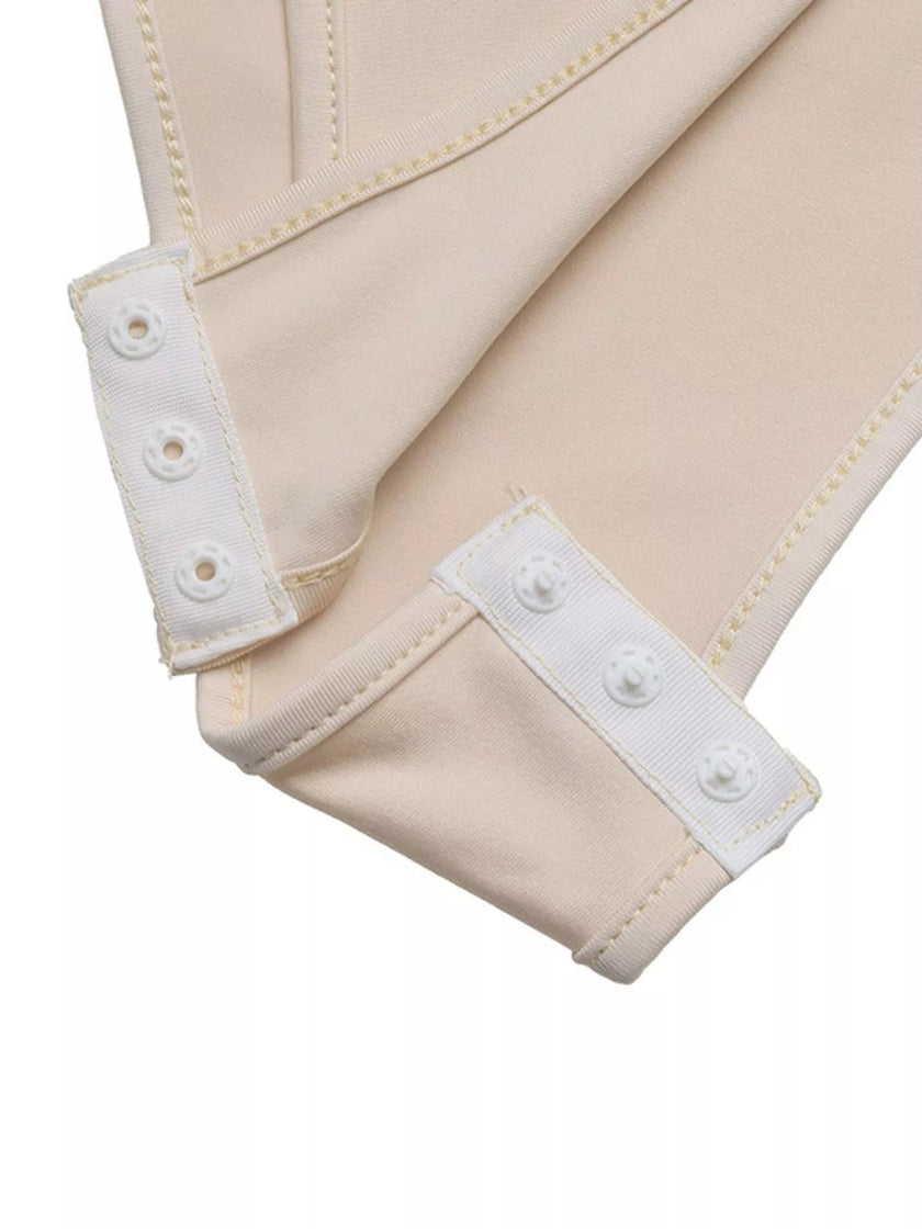 Sweetheart Neck Balloon Sleeve Bodysuit - FLORENTINE IRIS